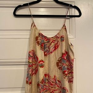 Tucker silk tank P
